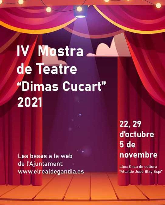 MOSTRA DE TEATRE «DIMAS CUCART» 2021 REAL DE GANDÍA
