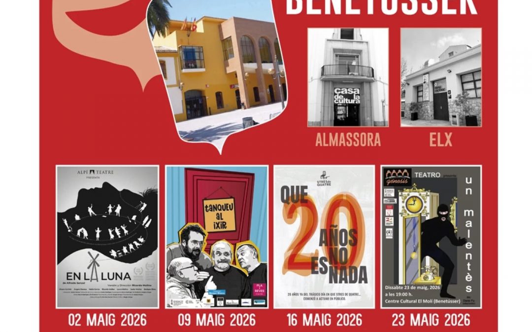 La FTACV celebra en Benetússer la IX Mostra de Teatre Amateur 2026